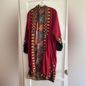 Vintage Turkish Kaftan Robe size small